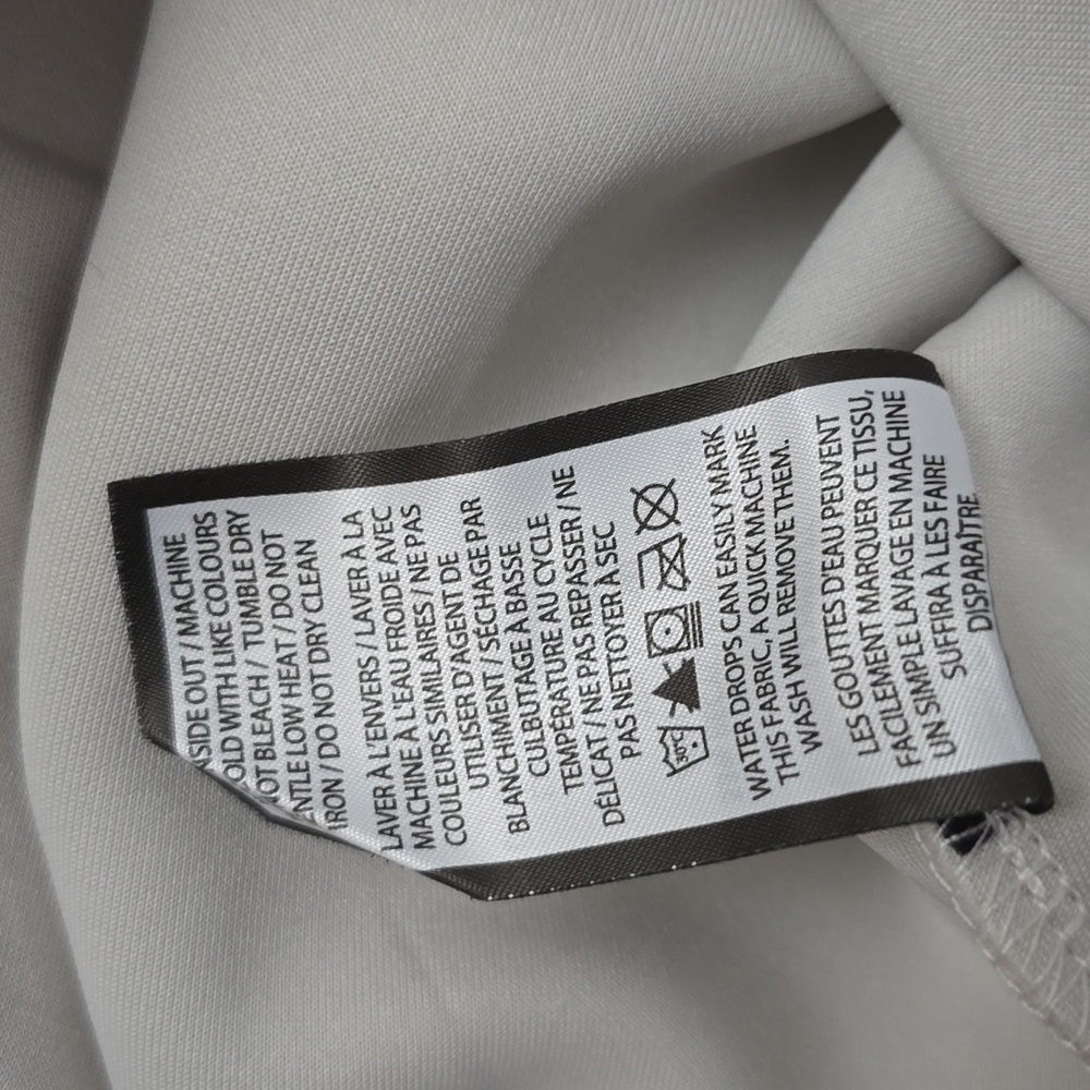 Lazypants Women's Stone Grey Hoodie Smooth Stretch Front Pocket Size S - Picture 7 of 14